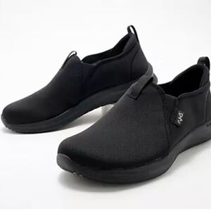 Ryka Washable Black Slip-On Athletic Shoes
